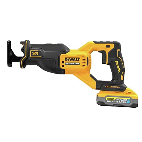 DEWALT 20V MAX Reciprocating Saw, Cordless, Battery and Charger Included (DCS382H1) - style: Kit with 20V 5.0AH Battery