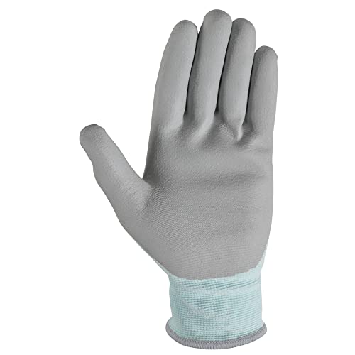 Wells Lamont Women's COOLMAX PU Grip Moisture Wicking Work Gloves, Large - size: Large (Pack of 1)