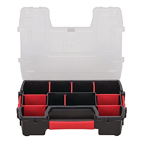 CRAFTSMAN Small Storage Organizer, 10 Compartment, Plastic (CMST14021) (Pack of 2) - size: 1 Count (Pack of 2), style: Small Organizer