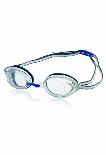 Speedo unisex-adult Swim Goggles Vanquisher - color: 2.0 White