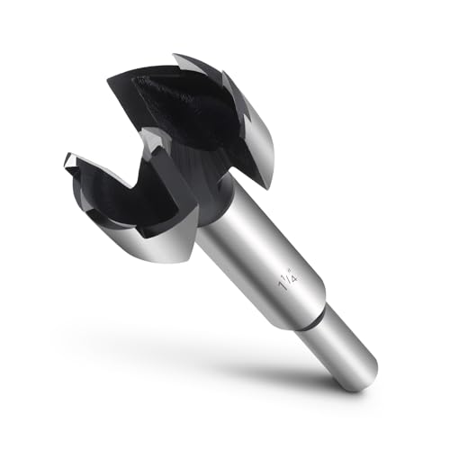 1-1/4" Forstner Bit Wood 1-1/4 Inch Dia. Drill Bit Woodworking - size: 1-1/4"