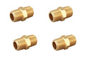 1/4 Inch NPT x 1/4 Inch NPT Male - size: 1/4" x 1/4" NPT Male, style: 4 Piece