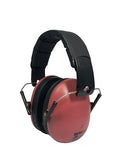 BANZ Kidz Earmuffs 2 Years & Older - Loud Noise Cancelling, Size Adjustable - color: Maroon