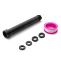 OFFO Shower Head Extension Arm, Shower Arm Extension Shower Head Extender Made of 304 Stainless Steel Shower Pipe Extension, Matte Black 6 in - color: Matte Black, style: 6 in