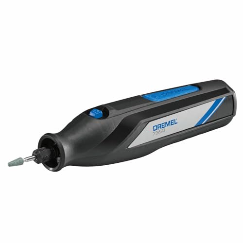 Dremel 7350 4V Cordless Rotary Tool Kit with 5 Accessories and USB-C Rechargeable Battery - Single Speed for Carving, Engraving, Sanding and Cleaning