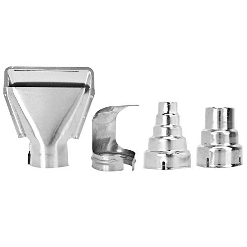 Tbest Heat Gun Tips,Mini Heat Gun Accessories,Heat Gun Nozzle 4Pcs Heat Gun Air Nozzles Electric Kit Accessories Industrial Tools Shrink Wrap
