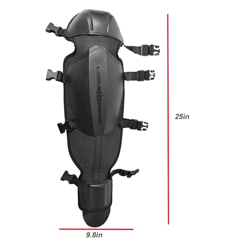 Adjustable Trimmer Gaiters Mowing Shin Guards Gardening Knee Pads Chainsaw Shin Guards Weed Eating Leg Protectors (Long) - style: Long