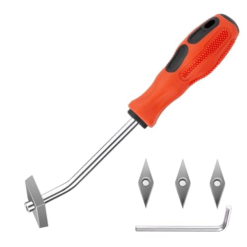 Grout Removal Tool with 3 Replacement Carbide Tip, Grout Remover