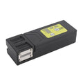 Fiber Optic Thermal Stripper, Automatic Heating USB Charging 2500mAh Battery Aluminum Alloy for Bundle Ribbon and Bare Fibers Professional Use