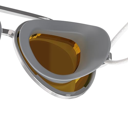 Speedo Kids' Swim Goggles Sunny G Ages 3-8 - color: Mariner Silver/Bronze/Gold