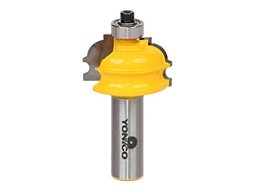 YONICO Architectural Molding Router Bits 3/4-Inch 1/2-Inch Shank 16137 - style: 16137 - 3/4" CL - 7/16" CD - 1/2" Shank