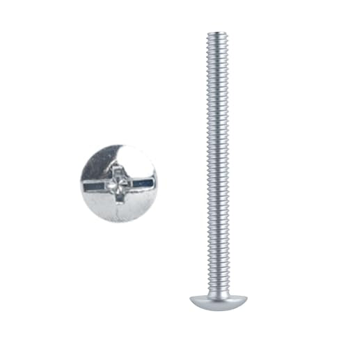 Machine Screws - 8-32 x 3/4" M4x19（50pcs）, Perfect Fit for Knob and Pull Installation, Machine Thread Screws for Drawers & Doors - size: 8-32 x 3/4"
