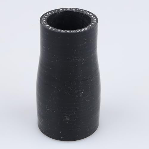 AC PERFORMANCE ID 1.35" to 1-1/8" Straight Silicone Hose Reducer Black - color: Black, size: ID 1.35" to 1-1/8" (35mm to 28mm)