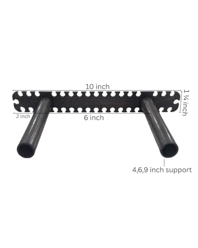 Floating Shelf Brackets - Sheppard Brackets - Easy Install - Heavy Duty (10 Inch) - size: 10 Inch