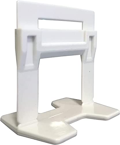 Tile Leveling System 1/32" - Professional And DIY Kit - Includes 2000 Tile Leveling Clips - Easy To Use Tiling Installation Tools - (1,0 mm) - Only Clips - size: 2000 Pcs 1/32" (1,0 mm)