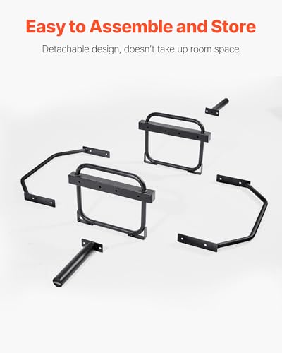 VEVOR Safety Squat Bar, 700 & 1500 LBS, Plus 500 LBS Hex Barbell Trap Bar, Ideal for Squats, Deadlifts, Lunges, Rehab - size: 500 Pounds
