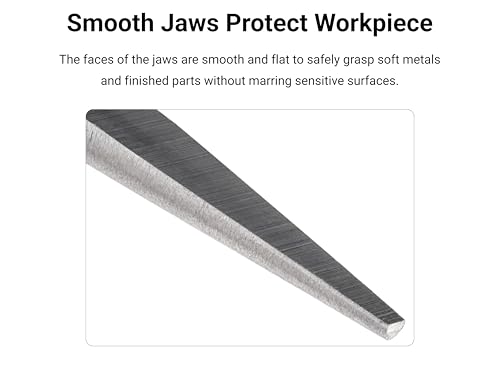 TEKTON 6 Inch 70-Degree Bent Smooth Jaw Long Nose Pliers | PGF15406 - color: Smooth Jaw, size: 6 Inch 70-Degree Bent
