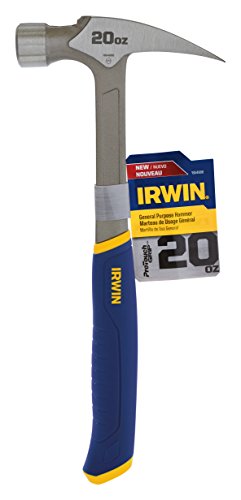 IRWIN Hammer, Steel, General Purpose, Claw, 20 oz. (1954888) - size: 20 oz