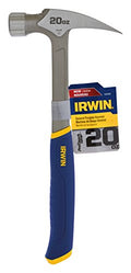 IRWIN Hammer, Steel, General Purpose, Claw, 20 oz. (1954888) - size: 20 oz