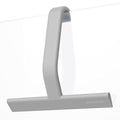 dancemoon JustHang Shower Squeegee with Built-in Hook, 10-Inch Gray - color: Dark Gray