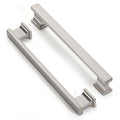 Matt Brushed Nickel Kitchen Cabinet Handles 6.25 Inch 10 Pack - color: Matt Brushed Nickel, size: 6.25"/160MM Hole Center