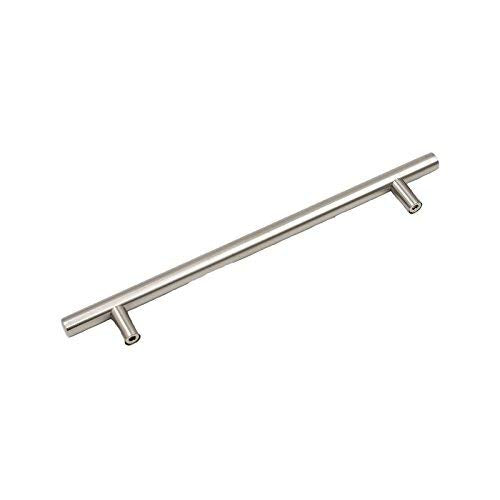 homdiy 15 Pack Brushed Nickel Cabinet Hardware Cabinet Pulls - HD201SN Cupboard Handles Modern Cabinet Door Handles 7-1/2inch Hole Center Modern T-Bar Pulls - color: Brushed Nickel, size: 7-1/2in hole centers