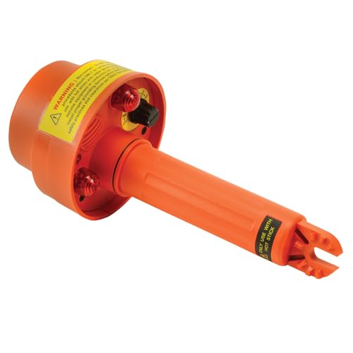 Klein Tools HVNCVT-2 Broad Range, Non-Contact Voltage Tester, for Overhead Conductors-Cable Faults, 7 Sensitivity Ranges, Audible and Visual Signals, Water Resistant - style: Broad Range