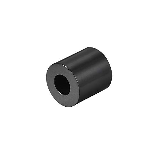 uxcell Nylon Round Spacer Washer 3.2mm ID 7mm OD 6mm Height for M3 Screws Black 100Pcs - size: 3.2mmx7mmx6mm