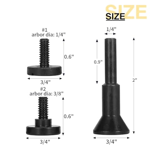Cut Off Wheels 3 Inch, 55 Pack with Mandrel Kit for Die Grinder - size: 3 INCH