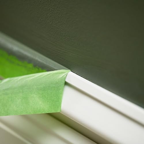 FrogTape Multi-Surface Painter's Tape with PAINTBLOCK, 1.5 in Wide (1.41 in x 60 yd), Quick Stick Medium Adhesion, Premium Green Painters Tape Removes Clean, 1 Roll - size: 1 Roll, 1.41" x 60 Yds