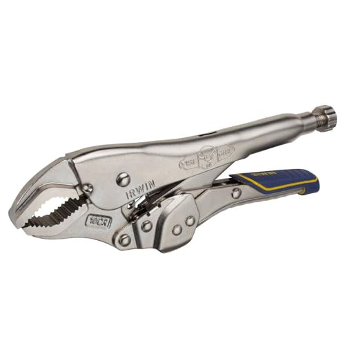 IRWIN VISE-GRIP Locking Pliers, 10-Inch Fast Release Curved Jaw (IRHT82573) - style: NEW
