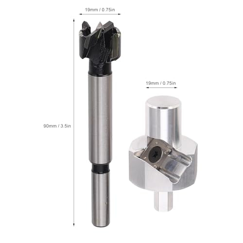 Drilling Guides Jig Tool, Vertical Bit Guides for Dog Hole Polishing Finishing, Aluminum Alloy Dowel Jig Kit with Right Angle Locator, Straight Hole Drill Fixture