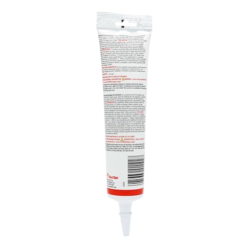 Red Devil 0645 Concrete Repair Patch, Cement Crack Filler, 5.5 Oz Squeeze Tube, Pre-Mixed, Pack of 1, Gray, Made in USA - size: 5.5 oz, style: 1 - Pack