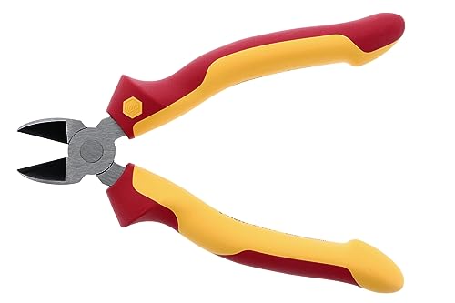 Wiha Tools 32933 6.3-Inch Insulated Industrial Diagonal Cutter, Multicolor, One Size