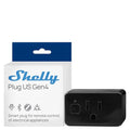 Shelly Smart Plug UL, WiFi, Bluetooth, Zigbee, Matter Outlet with Power Metering, Works with HomeKit, Google Home, Alexa, Home Assistant, Smart Socket, Easy Setup, Remote Control, Plug US Gen4 Black - color: Black