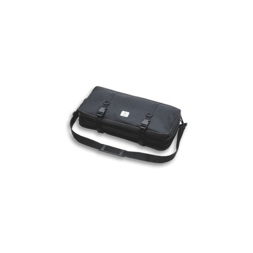 Mercer Culinary Triple-Zip 21-Pocket Knife Case,Black - style: Triple-zip 21-pocket Knife Case