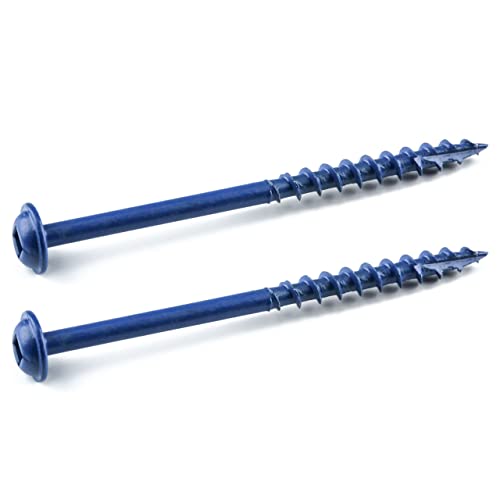 Kreg Blue-Kote Pocket-Hole Screws, SML-C250B-250, 250 Count, 2-1/2 Inch