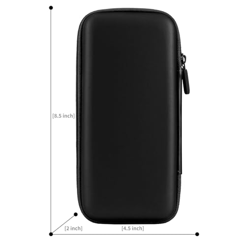 iMangoo Travel Essential Electronics Organizer Charger Case Carrying Pouch - color: Black, size: Large