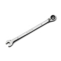 Capri Tools 9 mm 120-Tooth Ultra-Smooth Reversible Ratcheting Combination Wrench, XL Long Series, Metric, 12-Point - size: 9 mm