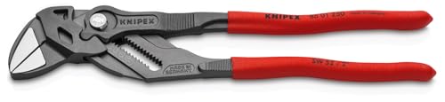 KNIPEX Tools - Pliers Wrench, Black Finish (8601250), 10-Inch - size: 10-Inch, style: Wrench, Black Finish