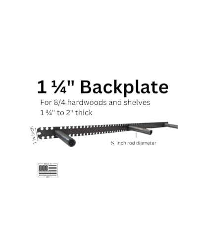 Floating Shelf Brackets - Sheppard Brackets - Easy Install - Heavy Duty (22 inch) - size: 22 Inch