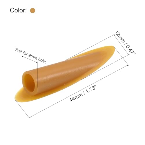MECCANIXITY 9mm Plastic Pocket Hole Plugs,Wood Plugs for Pocket Hole Jig Working Tool Accessories,Light Brown Pack of 100 - color: Light Brown