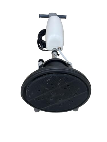 13" Heavy-duty Multi-Functional Floor Buffer Polisher Machine - Clean, Buff, Scrubb and Polish with Ease! Ideal for Carpets Too! Includes Optional Solution Tank, 2 Brushes and 3 Scouring Pads - size: 13" Non-Weighted