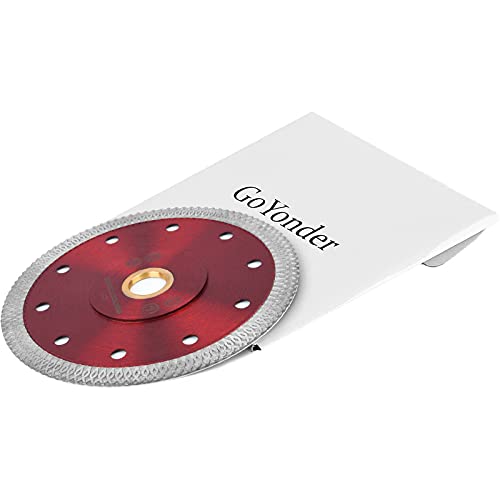 5" 125mm Super Thin Diamond Ceramic Saw Blade Porcelain Cutting Blade for Cutting Ceramic Or Porcelain Tile - size: 5"-Red