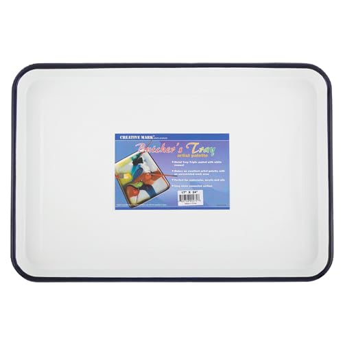 Creative Mark Butcher Tray Palette - 17" x 24" - size: 24.4" x 17.5" x 1.6"