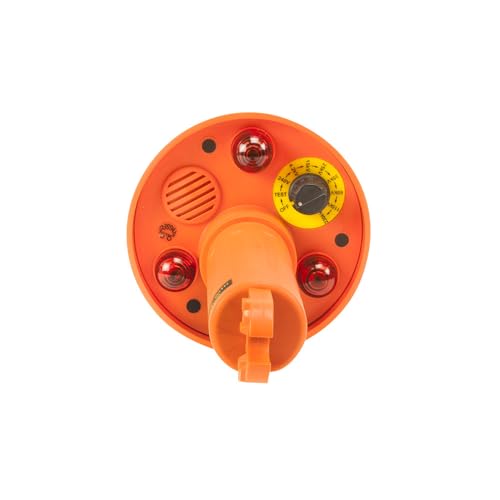 Klein Tools HVNCVT-2 Broad Range, Non-Contact Voltage Tester, for Overhead Conductors-Cable Faults, 7 Sensitivity Ranges, Audible and Visual Signals, Water Resistant - style: Broad Range