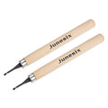 uxcell Wood Carving Knife Tools Chisels, 2mm 50# Carbon Steel Small Flat Sculpting Graver for DIY Craft Sculpture Carpenter Beginners Experts, Electroless Blackening, 2pcs - size: 2mm
