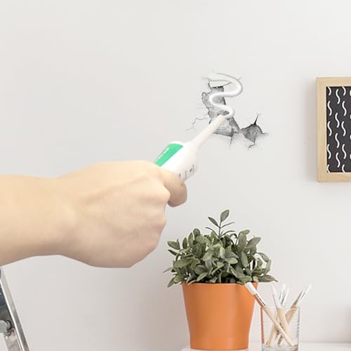 750g Wall Putty Hole Repair, Safe Wall Mending Agent with Nozzle - size: 3Pcs_750g