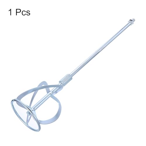 HARFINGTON Concrete Mixing Paddle, Paint Mixer Drill Attachment Cement Mixer Tool Mud Mixer for Mixing Paint Concrete Resin Epoxy - size: 23.2"