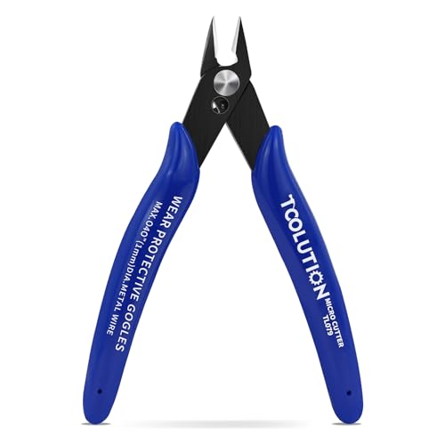 Small Wire Cutters Micro Flush Cutter Snips Zip Tie Cutter - size: 1 Pack
